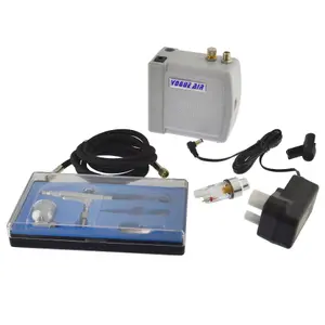 Portable Mini Air brush And Compressor Paint Gun Airbrush Kit