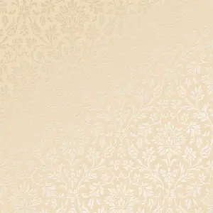 Laura Ashley Annecy Linen Damask Smooth Wallpaper Sample