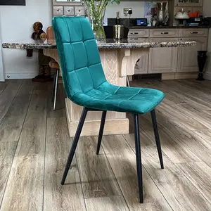 Eyre Upholstered Dining Chair Green