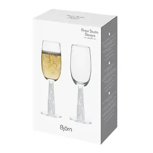 Anton Studios Björn Set of 2 Champagne Flutes