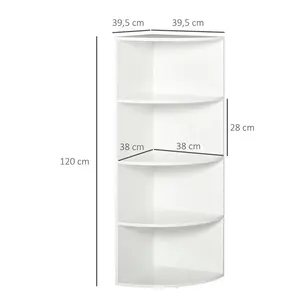 LinoLakes Bookcase White