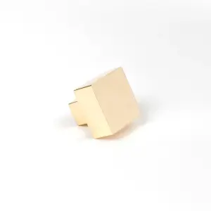 From The Anvil Polished Brass Albers Cabinet Knob - 25mm