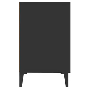 Jerrell Sideboard 100x36x60 cm Engineered Wood Black