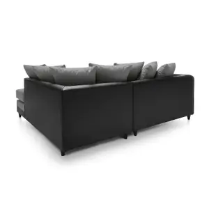 Dylan Corner Sofa Right Facing in Cool Grey