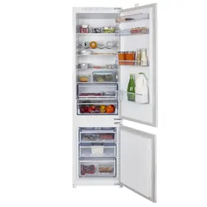 Beko BCFDV3973 70:30 Integrated Frost free Fridge freezer - White