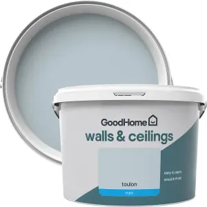 GoodHome Walls & ceilings Toulon Matt Emulsion paint, 2.5L