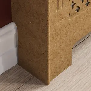 Vida Designs Oxford Small Unfinished MDF Radiator Cover