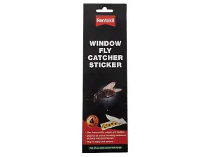 Rentokil - Window Fly Catcher Stickers (Pack 4)