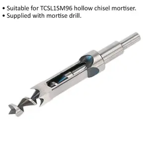 Premium 3/4-Inch Chisel and Drill Set for Hollow Chisel Mortisers