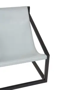 Interiors by Premier Kendari Grey Cubic Frame Chair