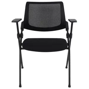 Beliani Modern Set of 2 Chairs VALDEZ Black