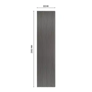 Premium Acoustic Slat Wall 2.95m x 0.6m