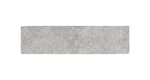 Top Ceramics Grey Brick Effect Tiles Wall Porcelain Tile (L)250mm x (W)60mm Each box 0.69sqm