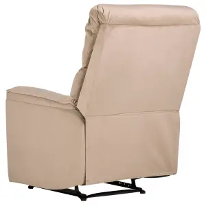 Armchair EVERTON Fabric Light Brown