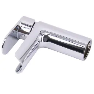 Rinse Bathrooms Basin Taps Waterfall Mixers Bathroom Sink Mixer Tap Semi-open with UK Hoses Chrome Brass