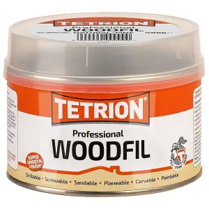 Tetrion Professional Woodfil White 2K Filler 400g x6 Excellent Coverage