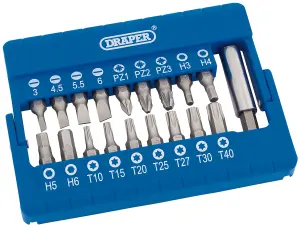 Draper Magnetic Bit Holder Set 19 Piece 82393