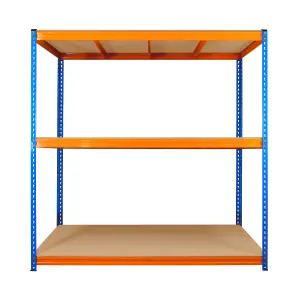 3 Tier ULTRA HEAVY DUTY Storage Racking 1800h x 1800w x 600d mm 350kg