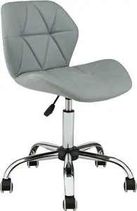 Argos Home Boutique Faux Leather Office Chair - Grey