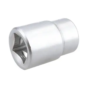 21mm 3/4" Drive Socket 12 Sided 50mm HGV Satin Finish Chrome Vanadium Steel