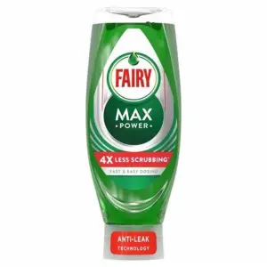 Fairy Max Power Original Washing Up Liquid, 660 ml (Pack of 6)