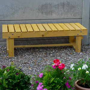 Woodside Wiverton 2 Seater Wooden Garden Bench