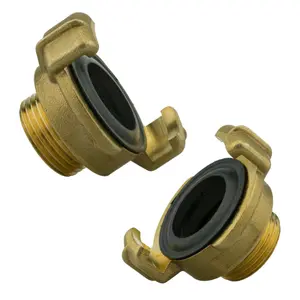 25mm waterpipe mdpe back/wall plate with full flow valve+geka type brass claw fitting hose connector