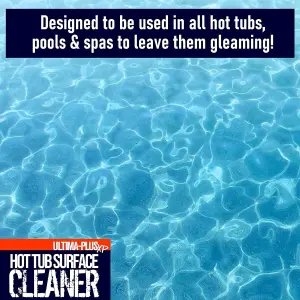 ULTIMA-PLUS XP Hot Tub Surface Cleaner - Removes Dirt, Oil, Grease, Waterlines & More 4L