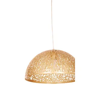 Interiors by Premier Lenno Large Gold Pendant Light