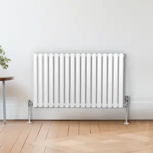 Oval Radiator - 600 x 1020mm - White