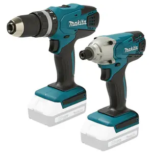 Makita 18v Cordless Li-ion Combi Hammer Drill & Impact Driver Twin Pack - Bare