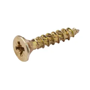 TurboDrive PZ Yellow-passivated Steel Screw (Dia)3mm (L)16mm, Pack of 20