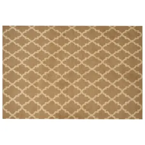 Jute Area Rug 200 x 300 cm Beige MERMER