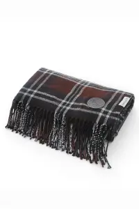 The Lyndon Company Broden Tartan Faux Cashmere Throw