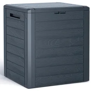 140 Litre Multipurpose Outdoor Garden Furniture Storage Box for Garden Items