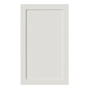 Tydeman Matt porcelain Shaker 50:50 Larder/fridge freezer Cabinet door (W)600mm (H)1001mm (T)20mm