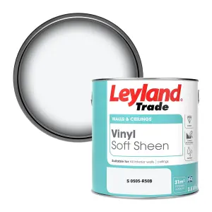 Leyland Trade Vinyl Soft Sheen Walls & Ceilings Emulsion Paint (S 0505-R50B) - 2.5L