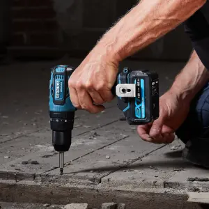 Erbauer EXT 18V Li-ion Brushless Cordless Combi drill (1 x 4Ah) - ECD18-Li-2 - Refurbished