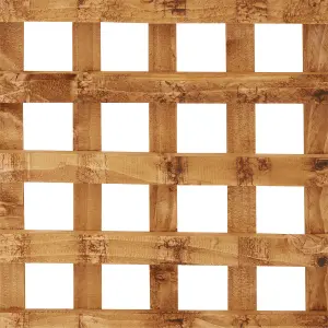 6ft Pine Trellis panel (W)122cm x (H)183cm