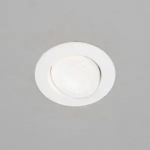 Litecraft COB LED White Adjustable Colour Changing Bathroom Downlight