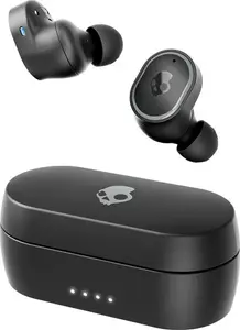 Skullcandy Sesh ANC In-Ear Noise Cancelling Wireless Earbuds, 32 Hr Battery, Microphone, Works With iPhone Android And Bluetooth Devices - Black