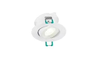 Sylvania SylSpot Cool White IP44 rated 5W Recessed LED Spotlight - 3 Pack