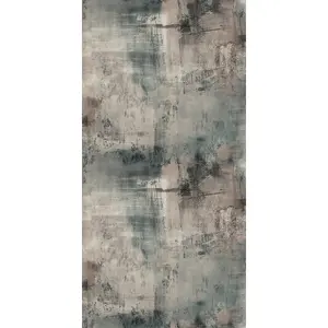 GDUK Distressed Brushed Plaster Effect Elmas Textured Wallpaper, Grey