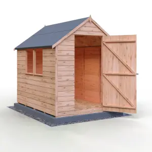 Shire Overlap 7x5 Single Door Value Shed with Window