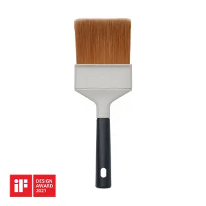 GoodHome 3" Fine filament tip Comfort Flat paint brush