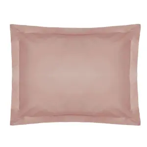 Belledorm Easycare Percale Oxford Pillowcase Blush (One Size)