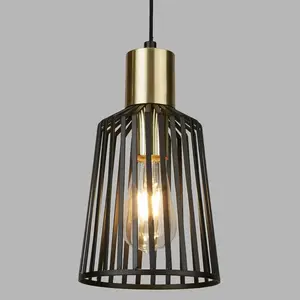 Susanna 1 - Light Black Dome Pendant