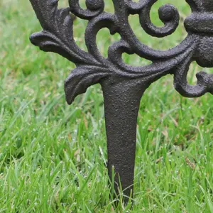 Cast Iron Outdoor Garden Combined Boot Brush Scraper