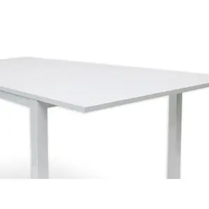 Felecia Extendable Dining Table White