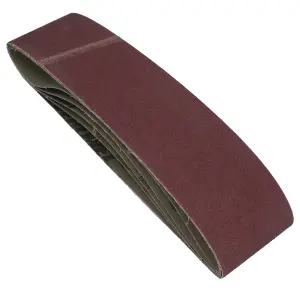 915mm x 100mm Durable Sanding Belts Medium 80 Grit Alu Oxide For Grinders 50pk